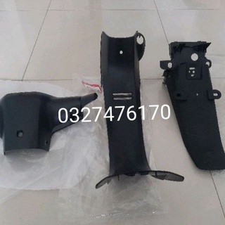 Bộ 3 ốp nhựa đuôi ,bợ cổ ,sườn xe WAVE thái zin honda