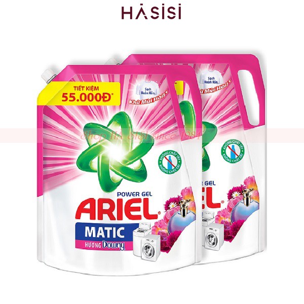 Nước Giặt Hương Downy- ARIEL - Power Gel Matic 2L - Đỏ