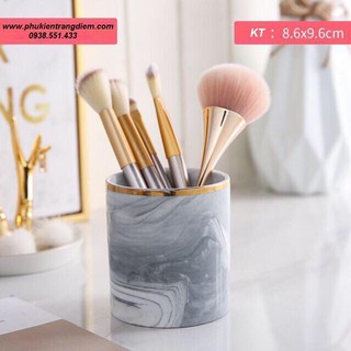 Lọ Đựng Cọ Trang Điểm Sứ Ceramic