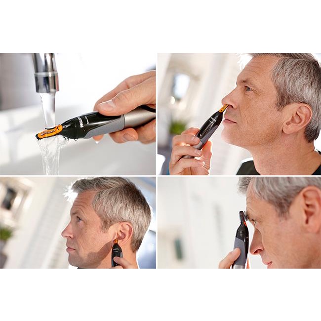 Máy cắt tỉa lông mũi lông mày lông tai Philips NT1150 NT3160 NT3650 MG3730