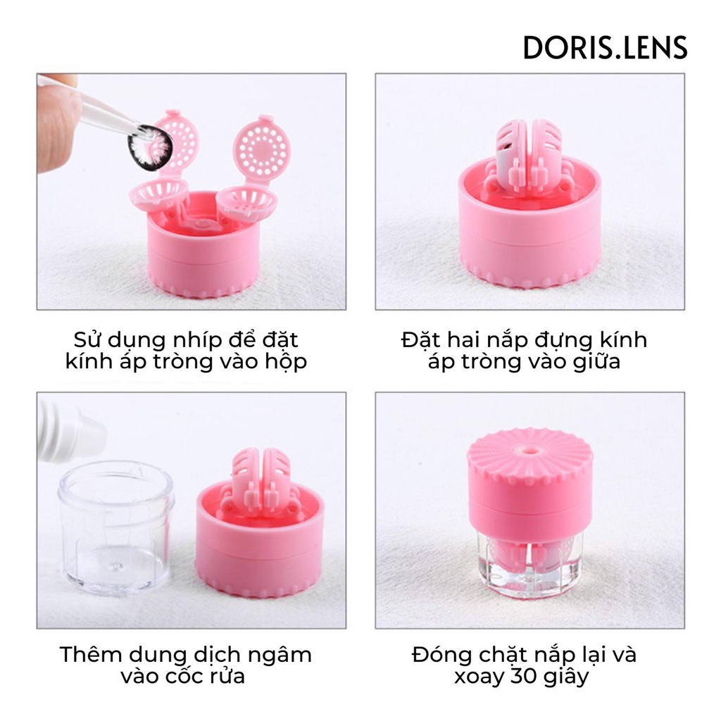 Cốc Rửa Lens Bằng Tay Cao Cấp DORIS.LENS