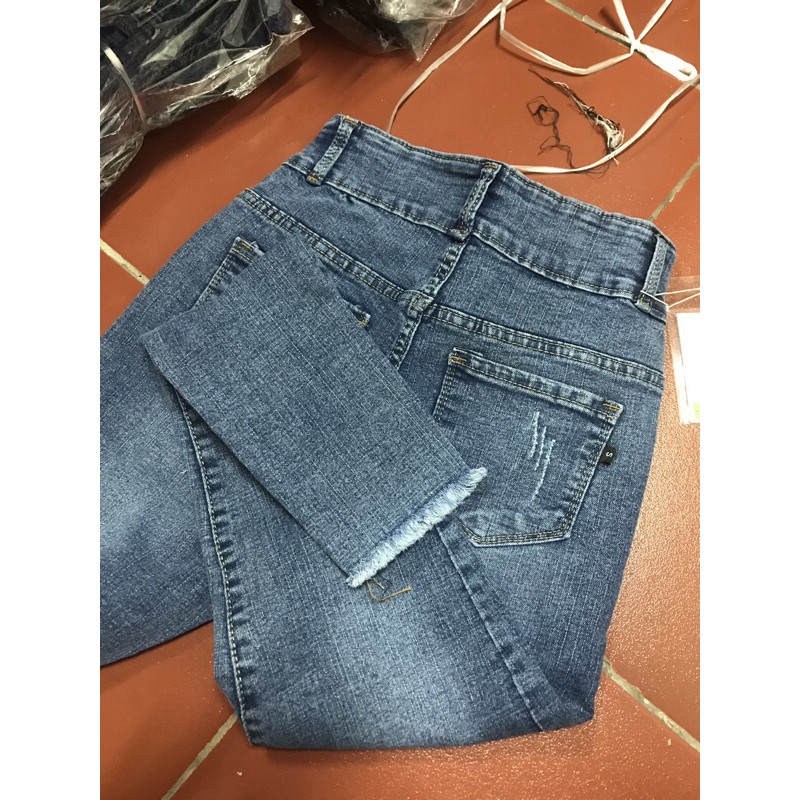 Quần Jeans nữ lưng cao siêu tôn dáng(kèm ảnh thật)