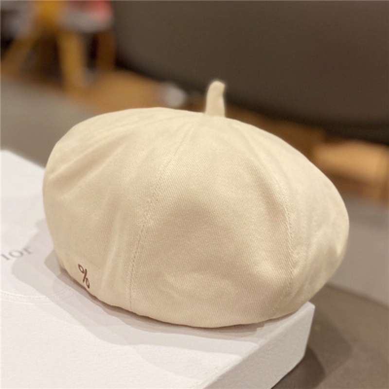 MŨ NỒI , BERET KAKI THÊU % PHONG CÁCH HQ SIÊU HOT