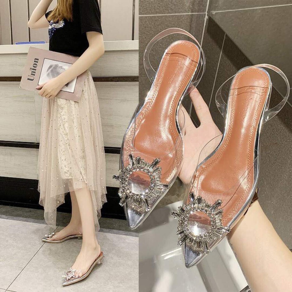 Giày búp bê hoa mặt trời êm chân