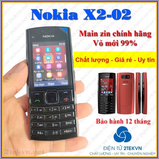 Điện thoại 2 sim giá rẻ Nokia X2-02 main zin chính hãng