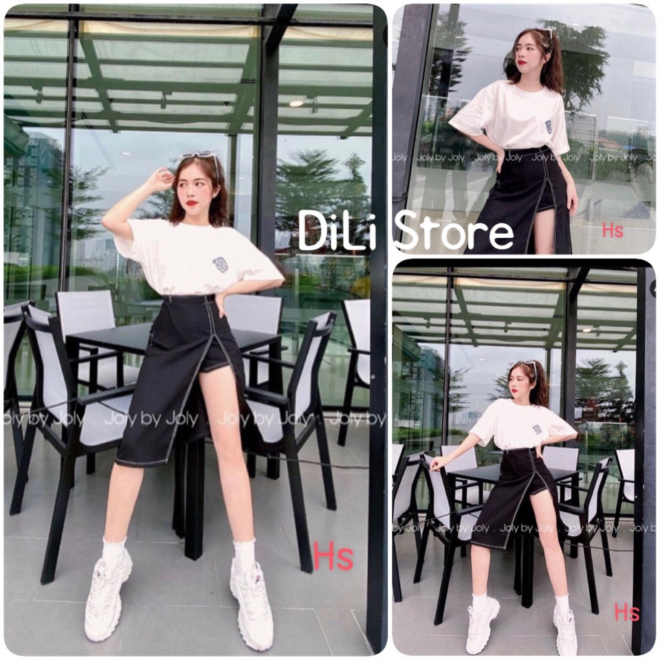 Chân váy🍍 chân váy xẻ tà 🍍FREESHIP🍍 Chân váy Skirt, ngắn cho các bạn nữ bánh bèo mix được nhiều kiểu áo cực kì dễ thương