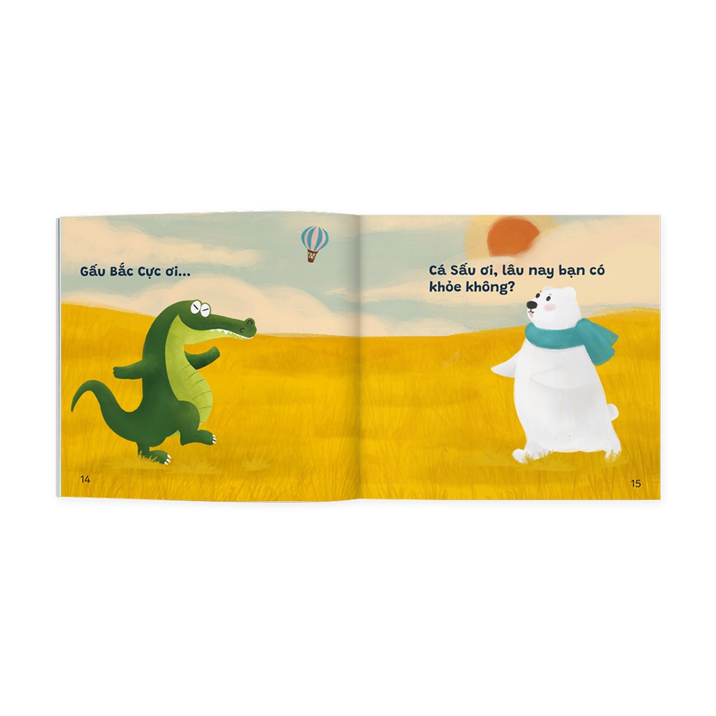 Sách ehon - Buồn ngủ ơi là buồn ngủ ôm chầm - Cho bé 0 4 tuổi wabooks