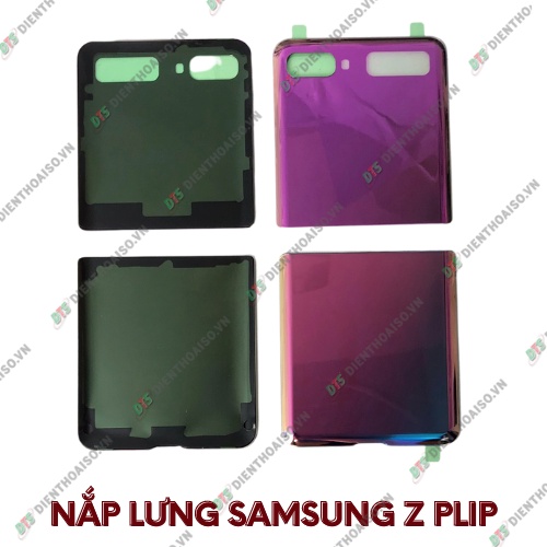 Nắp lưng samsung zflip màu hồng