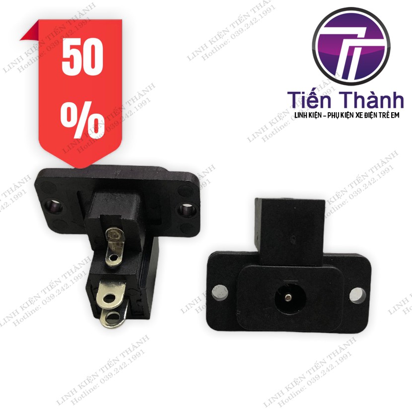 Cổng Cắm Xạc Dành Cho Ô Tô Xe Máy Điện Trẻ Em