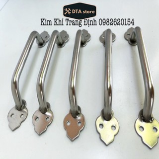 Tay tủ inox đặc hoa văn