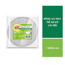 Bông lau thay thế cây lau nhà  360 độ mới