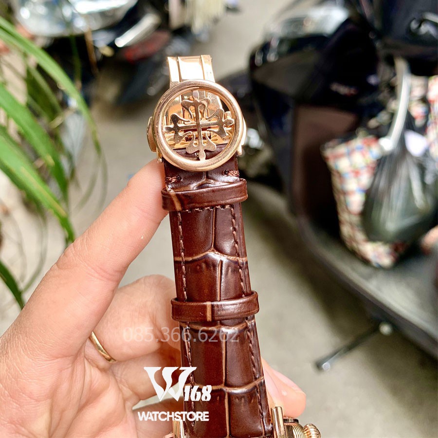 Đồng Hồ Nam PT Philip Cơ Automatic Nhật, Mặt Saphire 41-42mm 3 MÀU nổi bật, Chống Nước 5ATM