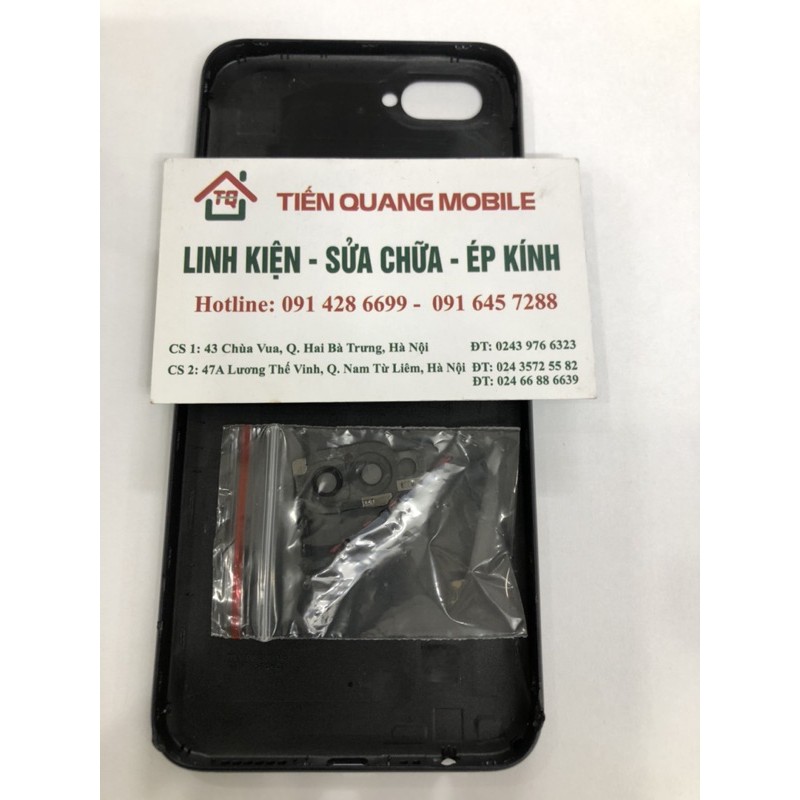 Vỏ Oppo Realme C2 (kèm kính cam, nút bấm)