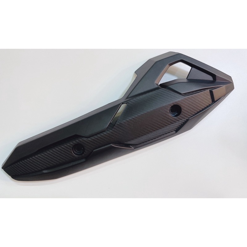 Ốp pô, che pô Ab Airblade đời 2010-2020 màu đen nhám lắp như zin theo xe