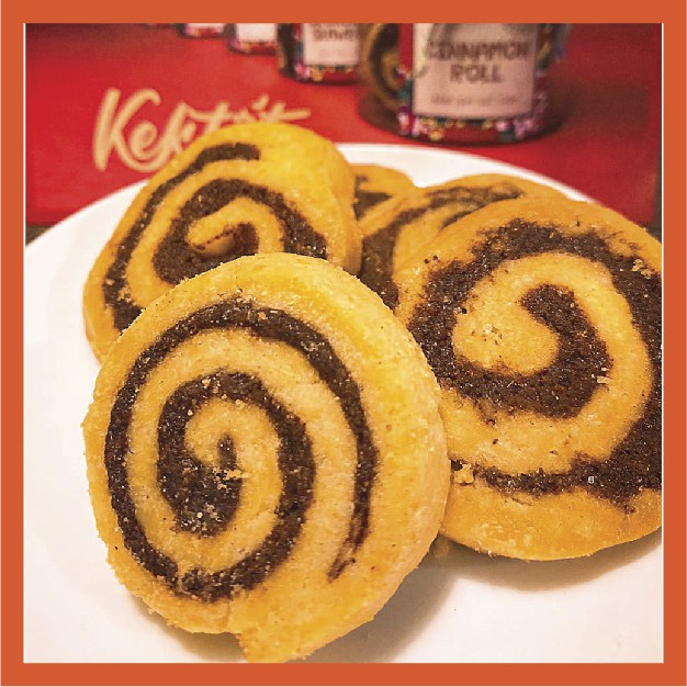 Bánh quy bơ quế (Cinnamon Roll)