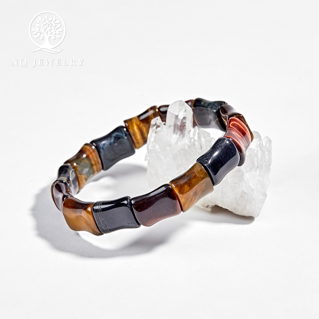 Vòng tay bản đốt trúc - NQ Jewelry