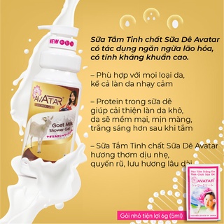 [GIFT] Sữa Tắm Bịch Sữa Dê Goat Milk Avatar (5ml)