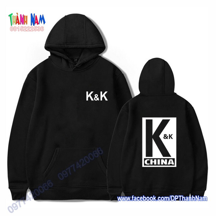 ÁO HOODIE CLB K&K - CÁ MỰC HẦM MẬT 2019, LÝ HIỆN - DƯƠNG TỬ - HỒ NHẤT THIÊN - GUN THẦN