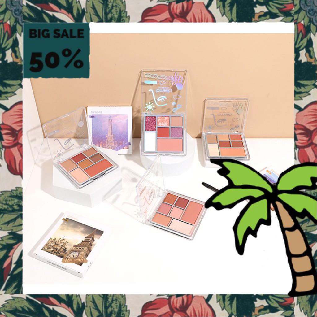 Phấn Mắt 7 Ô Lameila 5082 Thành Phố Biển Trời EYESHADOW Chính Hãng Nội Địa | BigBuy360 - bigbuy360.vn