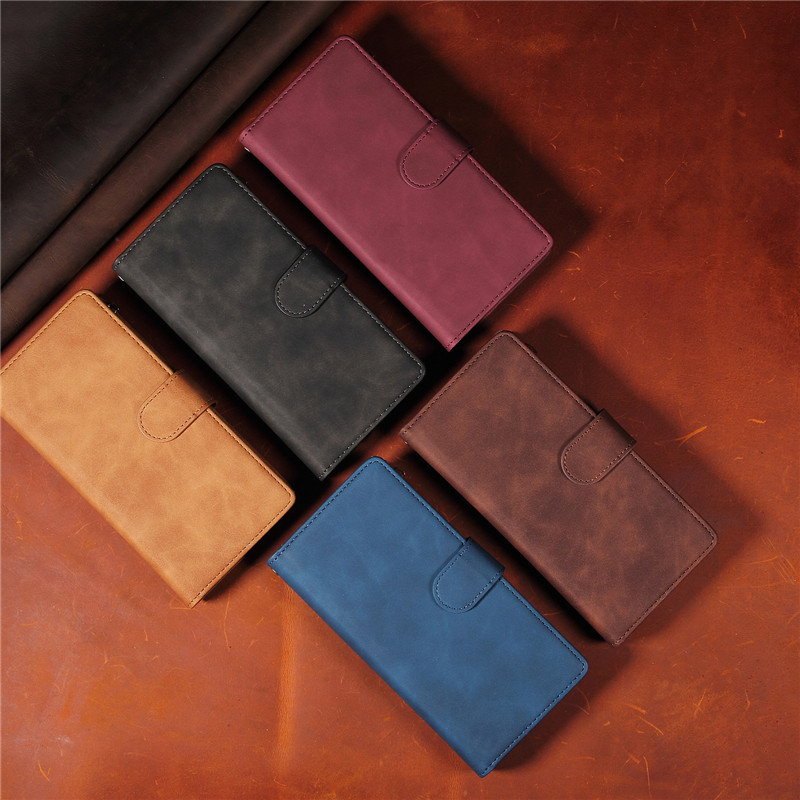 Bao Da Điện Thoại Nắp Lật Kiêm Ví Đựng Thẻ Và Giá Đỡ Cho Samsung S30 S21 Ultra Plus A71 A51 A42 A32 A12 5g | BigBuy360 - bigbuy360.vn