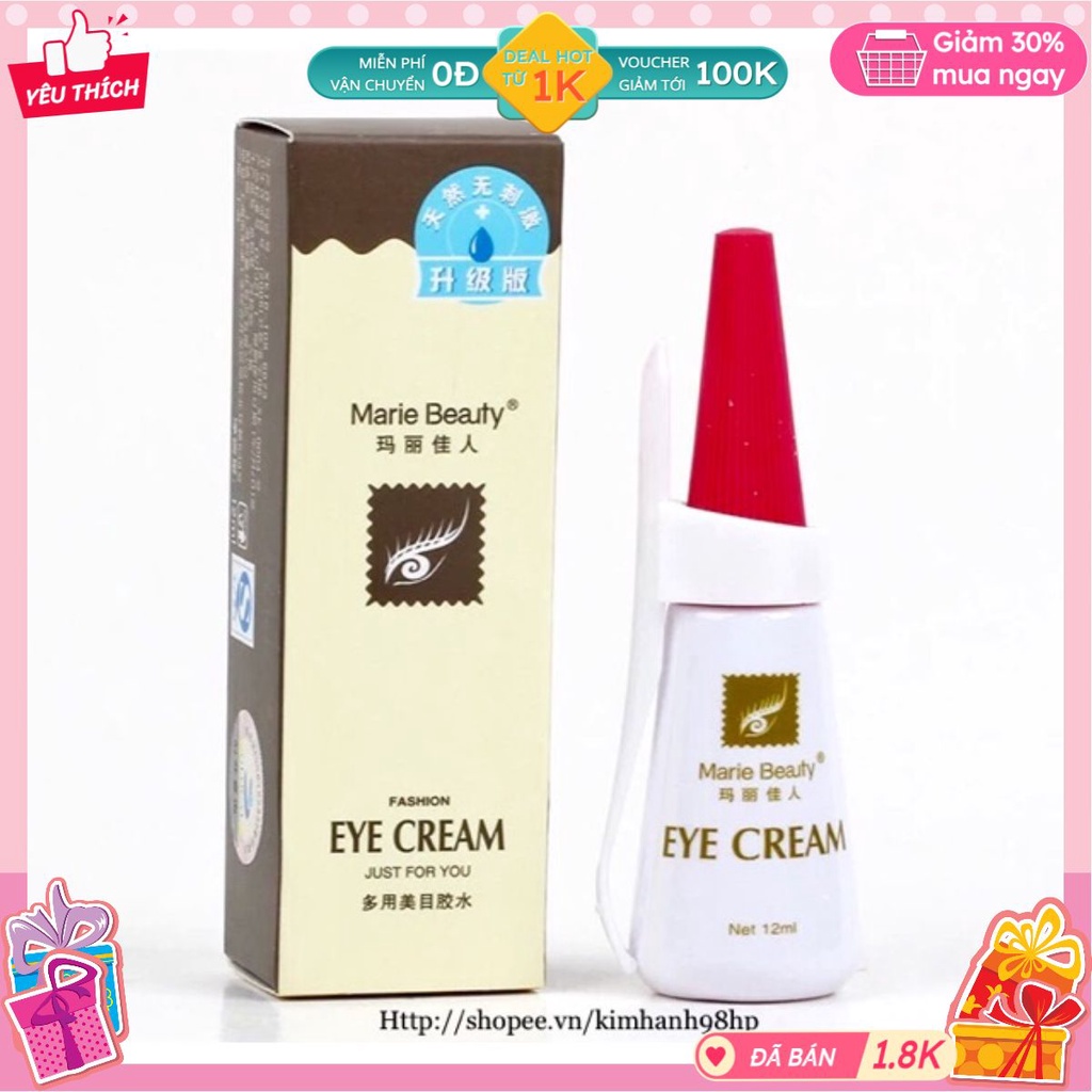 Keo dán mi giả Eye Cream Marie Beauty
