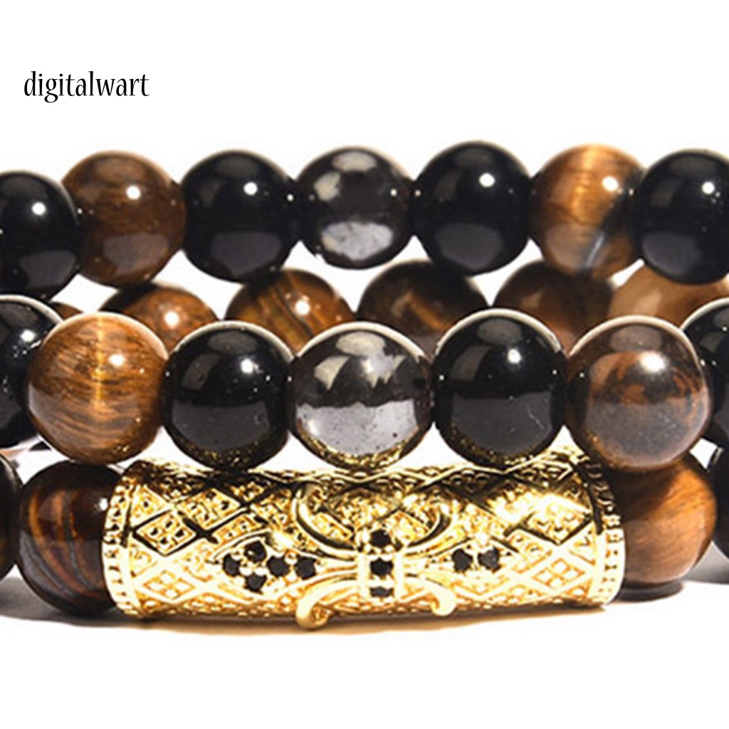 Kỹ Thuật Số| Vòng Tay ChuỗI HạT MắT Hổ Giả Cho Nam Và Nữ