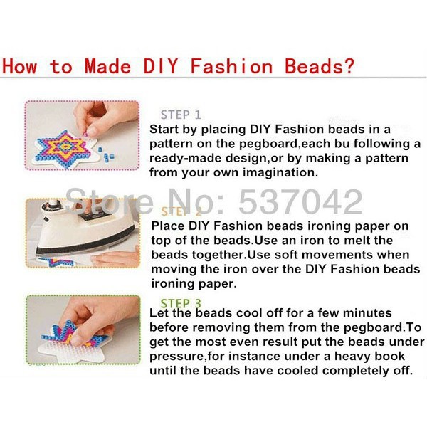 1000 Hạt Nhựa 2.6Mm Đồ Chơi Ghép Hình Cho Bé