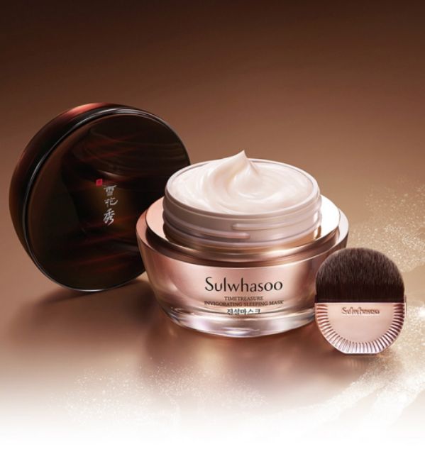 Mặt nạ ngủ tái sinh da ,chống lão hóa thông đỏ sulwhasoo Timetreasure Invigorating Sleeping Mask