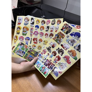 Bộ sticker Hero team 86 miếng dán