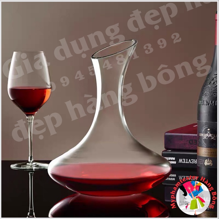 (HÀNG ĐẸP) Bình thở rượu vang Decanter các dáng