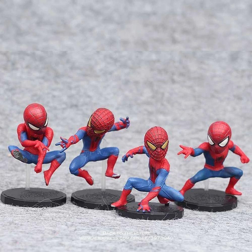 Mô Hình Nhân Vật DARNELL Spider Man Hoạt Hình Kawaii Bằng PVC Làm Quà Tặng Cho Bé