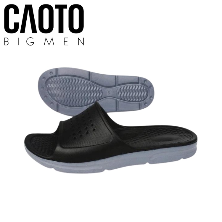 Dép Big Size Nam 45 46 47 48 49 50 51 - Dép Đúc Big Size Nam Hypia Đen Chống Nước Big Size