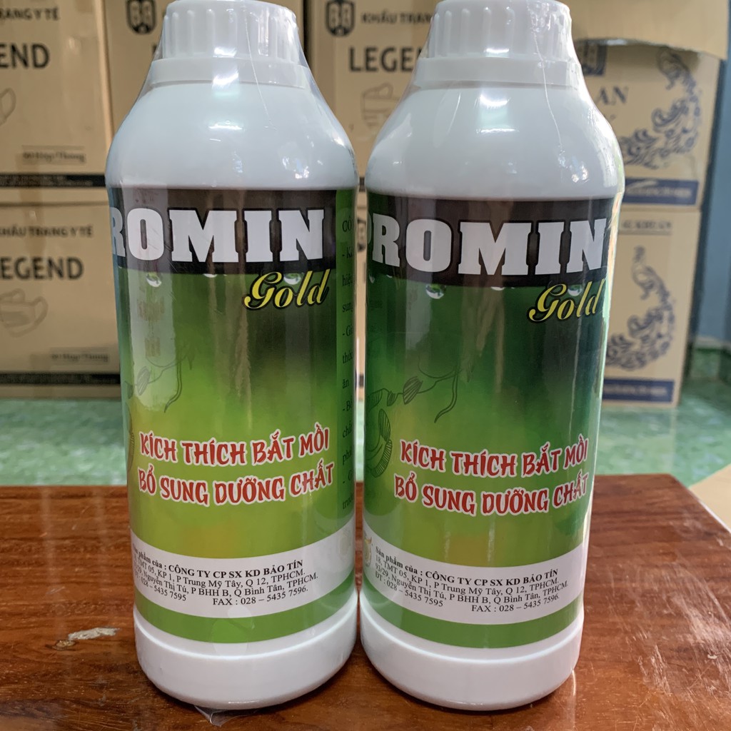 Promin gold kích thích bắt mồi, thèm ăn và bổ sung chất dinh dưỡng cho tôm cá