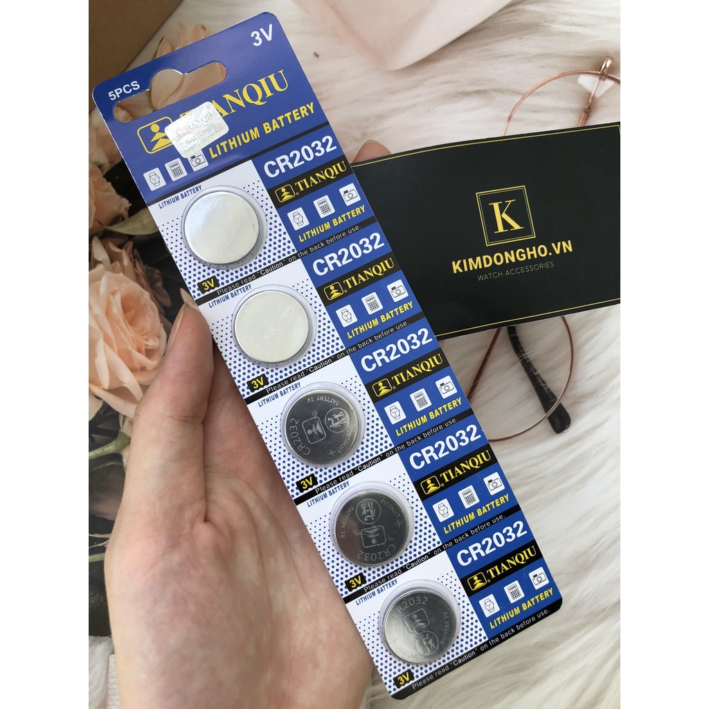 Viên pin 2032 Xin Huang CR2032 - Pin 3v Lithium VỈ 1 VIÊN PIN CÂN ĐIỆN TỬ PIN ĐỒNG HỒ