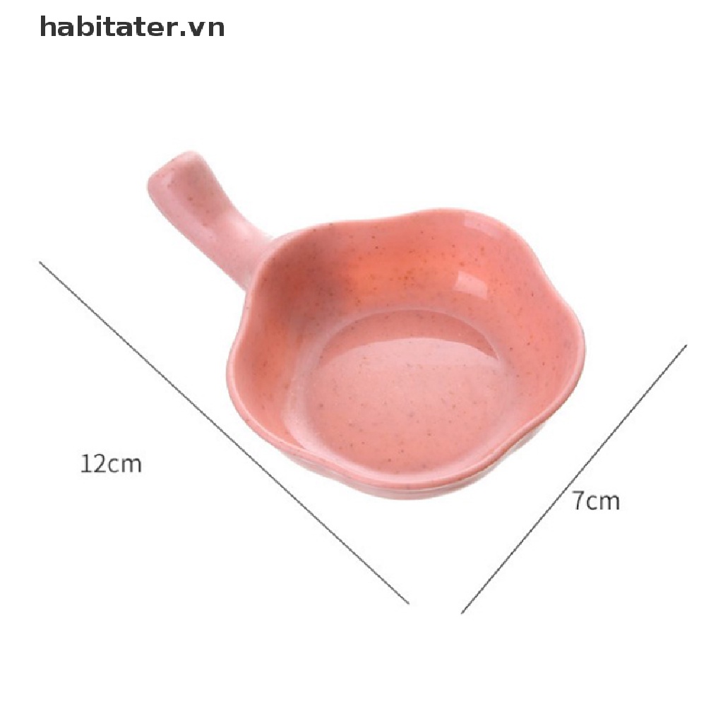 Đĩa Đựng Gia Vị Có Tay Cầm Chống Trượt Tiện Dụng