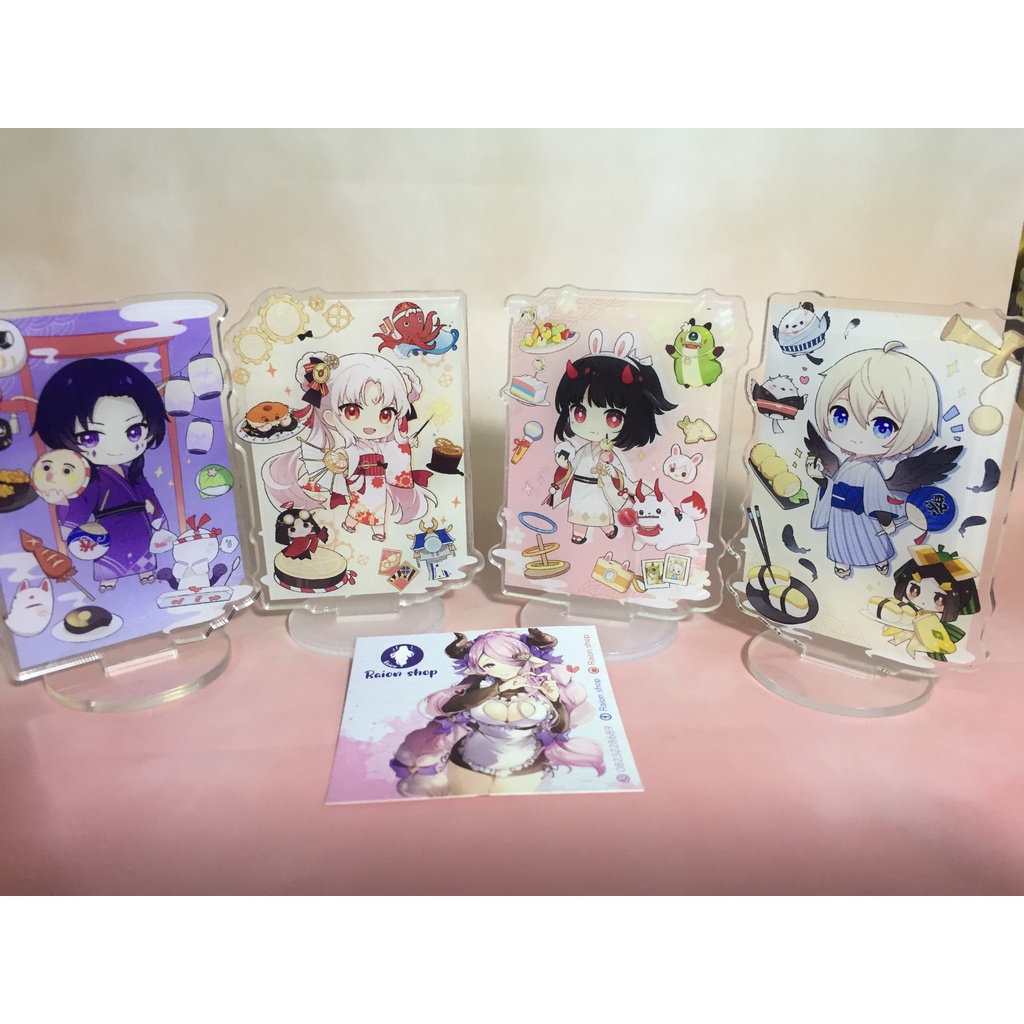 Mô Hình Standee Acrylic Mica Game Âm Dương Sư Onmyoji Chibi