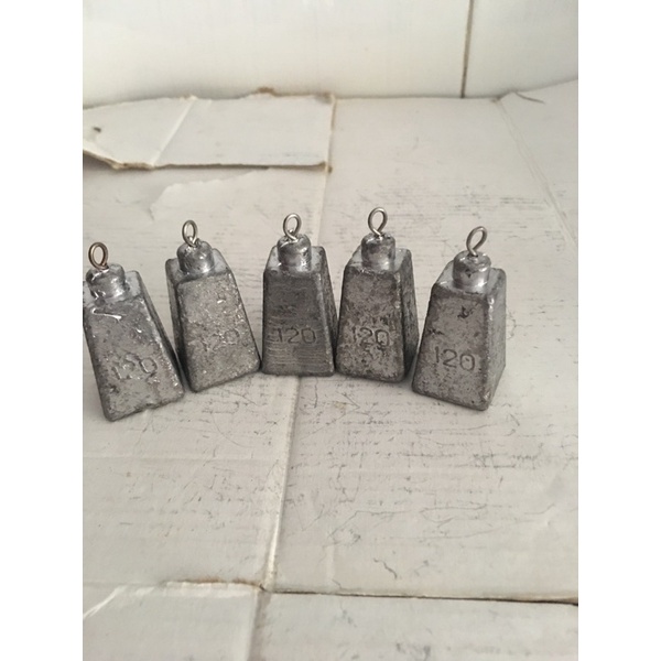 Chì vuông có móc đủ cỡ từ size 35gr--100gr