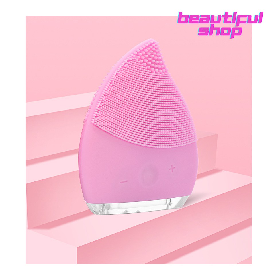 MÁY RỬA MẶT NỘI ĐỊA TRUNG SILICONE ELECTRIC FACIAL CLEANSER | BigBuy360 - bigbuy360.vn