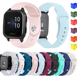 Dây đeo silicon 20mm mạnh mẽ dành cho đồng hồ thông minh Garmin Venu/Venu SQ/SQ Music/ GarminMove 3 / Luxe / Style
