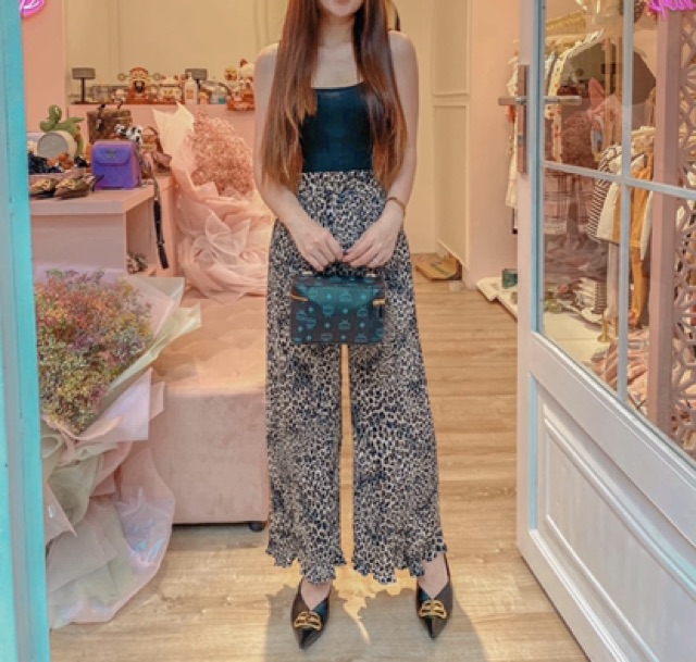 Quần dập li ống suôn