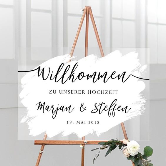 Bảng Cổng Cưới,Bảng Welcome Mica Trang Trí Đám Cưới Nhiều Màu Sắc| Thao Wedding Guestbook