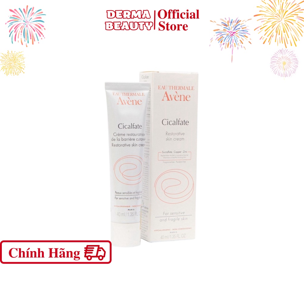 Kem Dưỡng Avene Cicalfate Repair Cream - Kem Giảm Thâm Phục Hồi Da Sau Tổn Thương