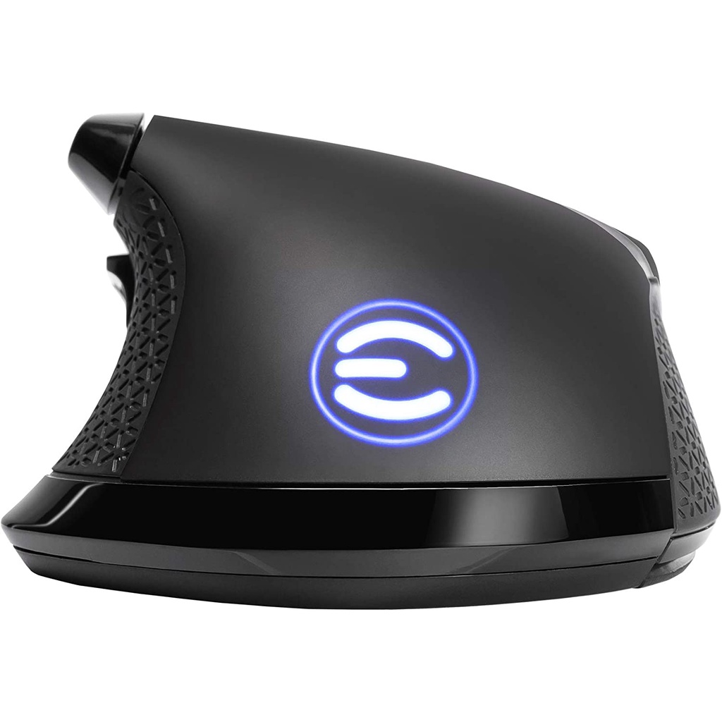 Chuột gaming EVGA X17 Wired, Black, Customizable, 16,000 DPI, 5 Profiles, 10 Buttons, Ergonomic