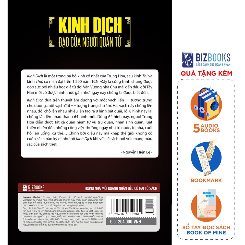 Sách - Kinh Dịch Đạo Của Người Quân Tử MCTL9147