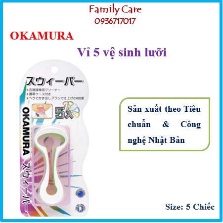 Okamura - Tăm kẽ chỉ nha khoa chất lượng Nhật Bản