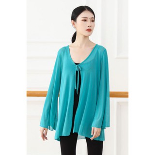Áo múa cổ trang buộc dây