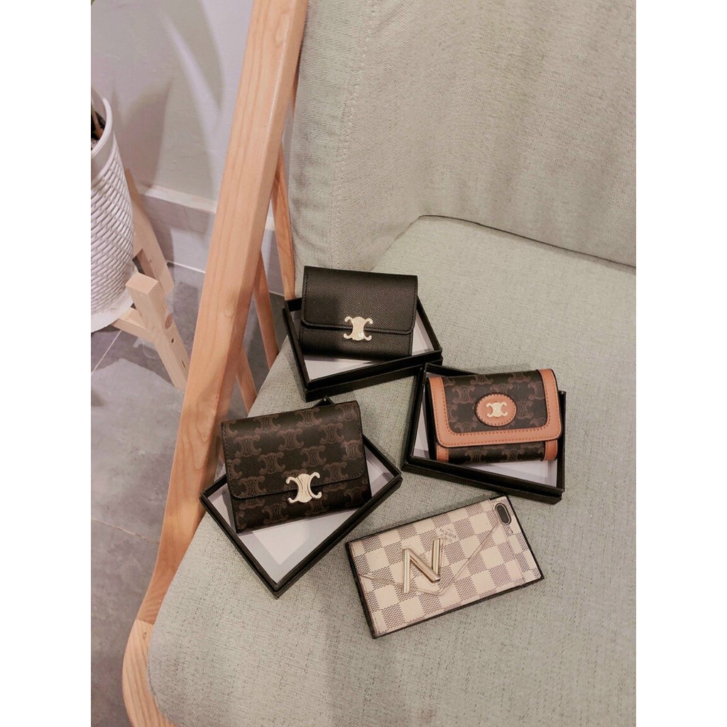 Ví cline chất da lì đẹp