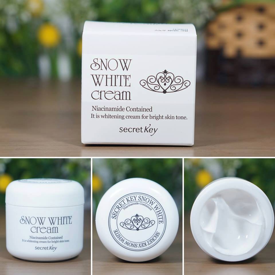 [Hàng chính hãng] Bộ sản phẩm dưỡng trắng da mặt và body Secret Key Snow White