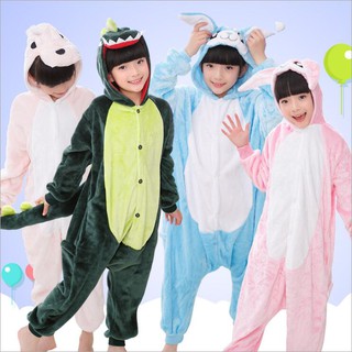 Bộ Đồ Ngủ Liền Thân Hình Khủng Long Kigurumi Dành Cho Bé Trai