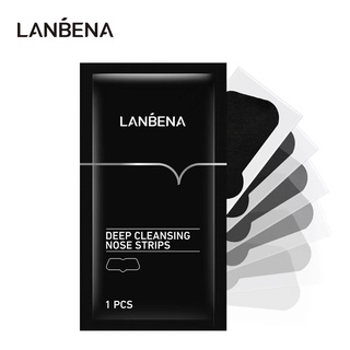 Miếng dán lột mụn đầu đen lanbena làm sạch sâu cho vùng mũi 5g